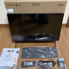 展示３年保証★富士通 ESPRIMO 一体型デスクトップパソコン FMVF77H3BE 23.8型 FHD Core i7-1260P 16GB 512GB Win11Home Office FMVF77H3B