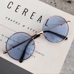 お洒落✨ サングラス トレンド 丸サングラス 丸型 丸メガネ  オシャレ