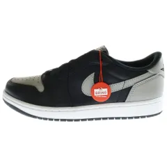 NIKE (ナイキ) AIR JORDAN 1 RETRO LOW OG SHADOW エアジョーダン1シャドウ ローカットスニーカー ブラック/グレー US9/27.0cm CZ0790-003