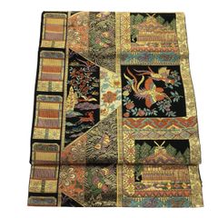 袋帯/美品/西陣/正倉院錦/草木染/仕立上がり逸品/10800