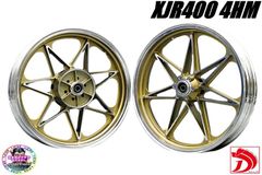 JWL車検対応 ZRX400 キャストホイール ゴールドシックス/ ナイン