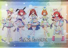 【中古】タペストリー(大型) 集合 描き下ろしB2タペストリー 「映画 五等分の花嫁 POP UP SHOP in PRINCESS CAFE」