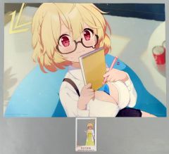 [중고] 클리어 포스터 A3 클리어 포스터 & 클리어 카드 토요미 코토리 [이치 반 쿠지 블루 아카이브 vol.2] K 상