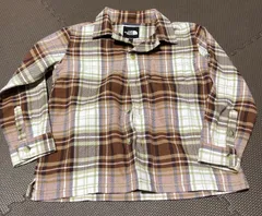 ノースフェイス　チェックシャツ