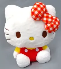 【中古】ぬいぐるみ ハローキティ ギンガムチェックリボンドールGJ 「ハローキティ」