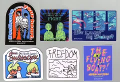 【中古】シール・ステッカー 集合 イラストステッカー6種セット 「進撃の巨人 The Final Season 完結編 前編×AIR TWOKYO」