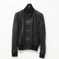 BOTTEGA VENETA（ボッテガヴェネタ）ライダース 黒 サイズ:50(XL