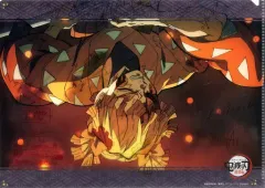 【中古】クリアファイル 我妻善逸 名場面レイヤードA4クリアファイル 「鬼滅の刃 遊郭編×ufotable DINING 第4期」 お楽しみくじ景品