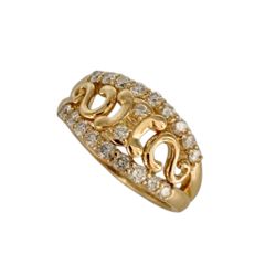 【中古】CELINE セリーヌ リング ダイヤ ダイヤモンド 0.56ct 750