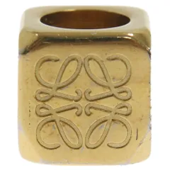 LOEWE (ロエベ) Anagram Dice Charm アナグラム ダイス パーツ チャーム ゴールドのサムネイル