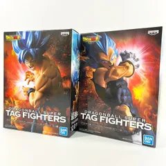 ドラゴンボール超 TAG FIGHTERS かめはめ波&ギャリック砲 孫悟空 & ベジータ 2種 フィギュア バンプレスト