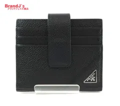 極美品✨PRADA キーケース ヴィッテロダイノレザー 黒 三角ロゴ