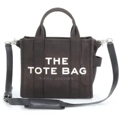 美品 マークジェイコブス ザ キャンバス トート バッグ スモール レザー 2WAY 斜め掛け ショルダー ハンド レディース ERE CS10-8【中古】