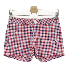 サイズ：0 PEARLY GATES パーリーゲイツ  ショートパンツ チェック柄 ホワイト系 [240101247871]# ゴルフウェア レディース ストスト