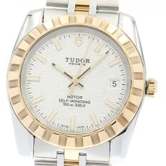 チュードル TUDOR 21013 クラシック デイト YGコンビ  自動巻き メンズ良品保証書付き_893551