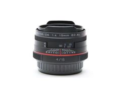 ■広角レンズ ペンタックス用　PENTAX HD DA15mm F4 ED AL Limited ブラック