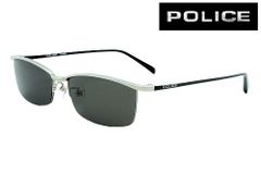 POLICE ポリスカスタムサングラス VPLN69J-0579 BLACK POLA 偏光 可視光線透過率15％ チタン メンズ レディス 国内正規品 DERIGO JAPAN (VPL175J-0579型番変更)