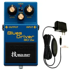 BOSS ボス BD-2W Blues Driver (技 WAZA CRAFT) + 純正アダプター PSA-100S2 セット