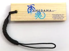 【中古】ストラップ ロゴ 木札ストラップ 「Switchソフト 雨魂 -AMEDAMA-」 ゲオ購入特典