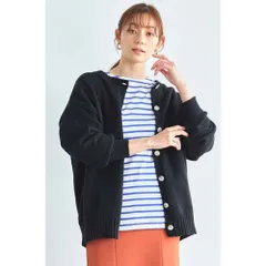 ☆ ブラック ☆ M-Lサイズ ☆ ２ＷＡＹふんわり編みカーディガン＆クルーニット カーディガン レディース 秋冬 丸首 ニットカーディガン カーデガン ニット トップス 長袖 セーター ２WAYふんわり編みカーディガン＆クルーニット おしゃれ シンプル