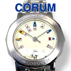 【希少】コルム　アドミラルズカップ　手巻き　動作未確認　レディース コルム アドミラルズカップ ダイヤモンド K18 ゴールド