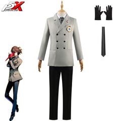 ペルソナ5 ザ・ロイヤル P5R 明智吾郎 コスプレ衣装 仮装 イベント ハロウィン コスチューム 制服スーツ