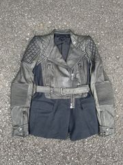 diesel leather coat