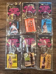セクシー アクリル キーチェーン　アメリカン雑貨　SEXY GIRL KEYCHAIN　アダルト