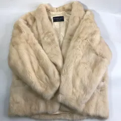 GEOFFREY BEENE ドルマンスリーブ ダークミンク ファージャケット GEOFFREY BEENE ドルマンスリーブ ダークミンク ファー