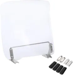 world Imp Motor 互換品ホンダ 用 ジャイロ X スクリーン 取り付け 金具 固定金具 ステー フロント ウインド 風防 クリア HONDA TD01 GYROX 純正 タイプ 社外品(スクリーン有り・金具セット)