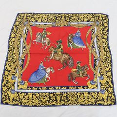 HERMES スカーフ カレ90 LA CLE des CHANPS バード - メルカリ