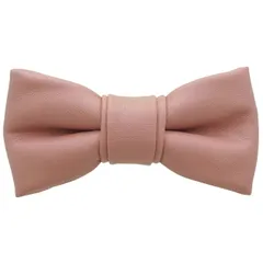 子供用 ピンク レザー 蝶ネクタイ ボウタイ キッズ ボーイズ ガールズ 卒入園 卒入学 お祝
