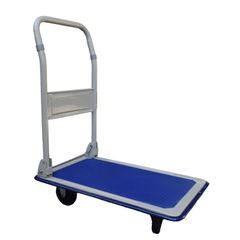 耐荷重100kg スチール台車 折りたたみ可能 4インチエアタイヤ
