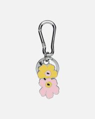 【1営業日発送】マリメッコ  marimekko　Kioski Puhallus Unikko キーチェーン  ライトピンク