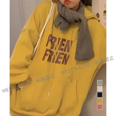 【新品未使用】裏起毛パーカーフード付きトレーナー韓国風 dgsx138