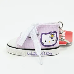 サンリオ ハローキティ スニーカーキーリング カオハナ パープル Sanrio