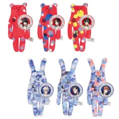 【中古】ぬいぐるみマスコット・ぬいぐるみバッジ 全6種セット 「CRAFTHOLIC×ヒプノシスマイク 缶バッジ付きぬいぐるみマスコット イケブクロ・ヨコハマVer.」