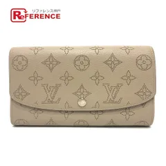LOUIS VUITTON ルイヴィトン 長財布 ポルトフォイユ・イリス マヒナ M60144 モノグラムマヒナレザー ガレ ベージュ