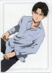 【中古】アクリルスタンド・アクリルパネル リヴァイ・アッカーマン アクリルプレート Good Morningシリーズ 「進撃の巨人」