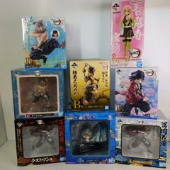 【中古品】鬼滅の刃 一番くじ フィギュア8点セット〇YR52641〇