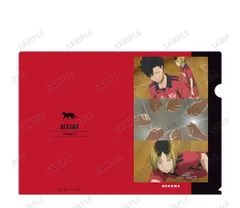 ハイキュー!! 音駒高校 名シーンクリアファイル 黒尾鉄朗 弧爪研磨