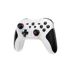 Switch コントローラー 自動連射機能 スイッチ コントローラー 3階段TURBO速度 マクロ機能 背面ボタン付き 無線 Bluetooth接続 9色RGBライト 高耐久ボタン 20時間連続使用 1000mAh大容量 プロコン 6軸ジャイロセンサー搭載 1