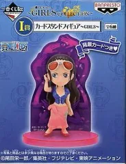 【中古】フィギュア ニコ・ロビン 「一番くじ ワンピース～GIRLS COLLECTION～」 I賞 カードスタンドフィギュア