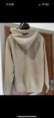 FEAR OF GOD(フィアオブゴッド) ESSENTIALS(エッセンシャルズ) フード付きTシャツ モカ Lのサムネイル