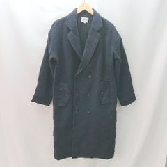 ◇ EMMA CLOTHES 엠마 클로즈 소맷부리 탁 백 슬릿 긴 소매 체스터 코트 사이즈 M 네이비 맨즈 E [1402200015249]