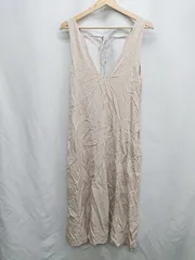 ◇ ⊂ ROPE PICNIC ロペピクニック 袖なし サロペット サイズ36 ベージュ レディース E  【1410290026854】