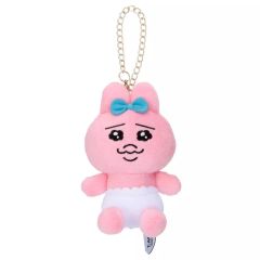 おぱんちゅうさぎ ぬいぐるみ ポシェット 口閉じ 歯茎見せ ノーマル
