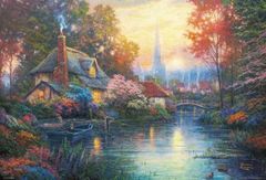 신품 지그 소 퍼즐 1000 개 꽃 향기 코티지 49 × 72cm 1000-110 [사가와 익스프레스]