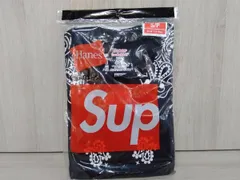 【BY】Supreme/シュプリーム/半袖Tシャツ/Hanes Bandana Tagless Tees/22SS/ブラック/ホワイト