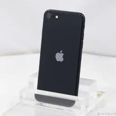 〔中古品〕 iPhone SE 第3世代 64GB ミッドナイト MMYC3J／A SIMフリー【198】